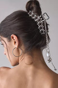 Multi-Star Charm Dangle Claw Clip