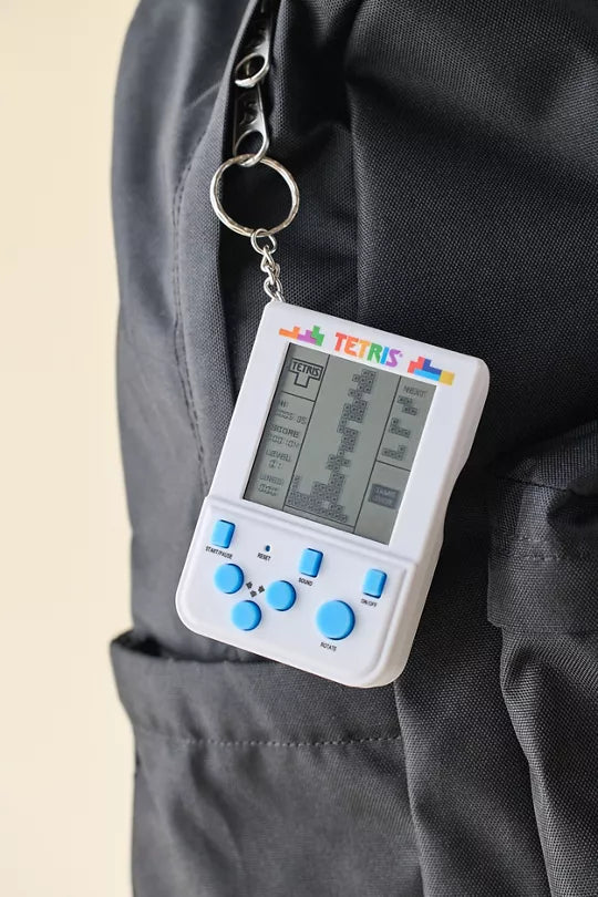 Tetris Arcade Game Keychain