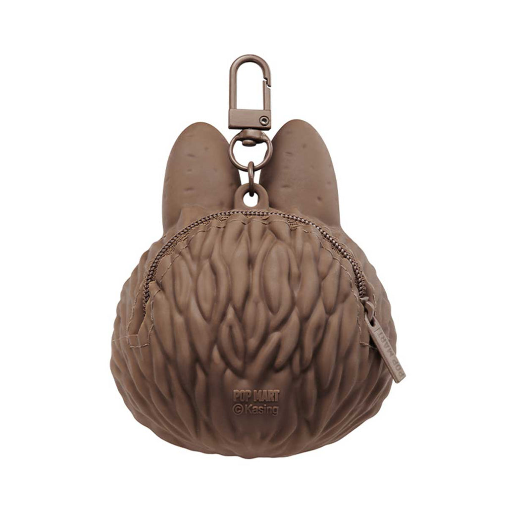LABUBU Originals-Brown Silicone Earphone Bag