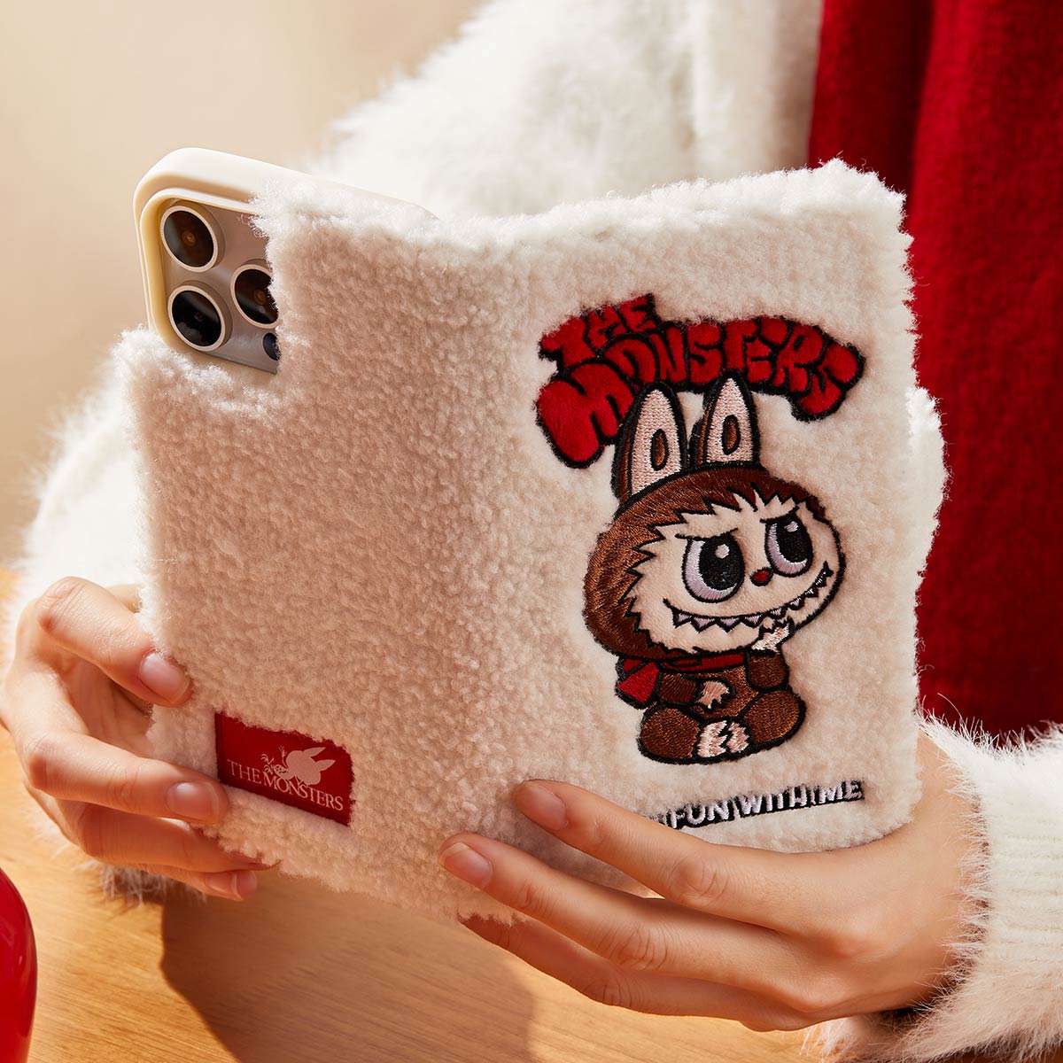 THE MONSTERS Classic Series-Plush Flip Phone Case