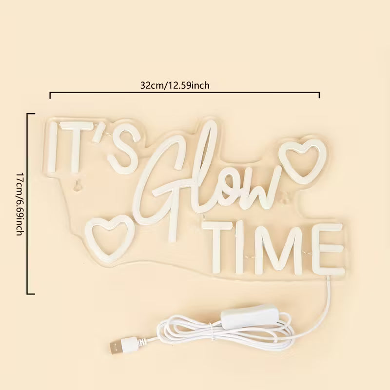 USB-Powered LED Neon Sign - Birthday, Wedding, Party Decorations - Bright LED Lighting for Home,