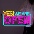 neonlife LED Open Neon Sign | Bright, Adjustable Brightness