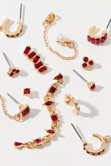 Camilla Rhinestone Earring Set