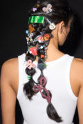 Resin Draped Bow Claw Clip