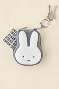 Miffy Fuzzy Mini Coin Purse Keychain