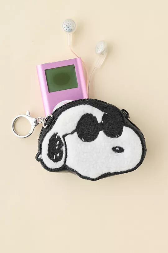 Peanuts Snoopy Joe Cool Mini Coin Purse Keychain