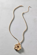 Milan Metal Pendant Necklace