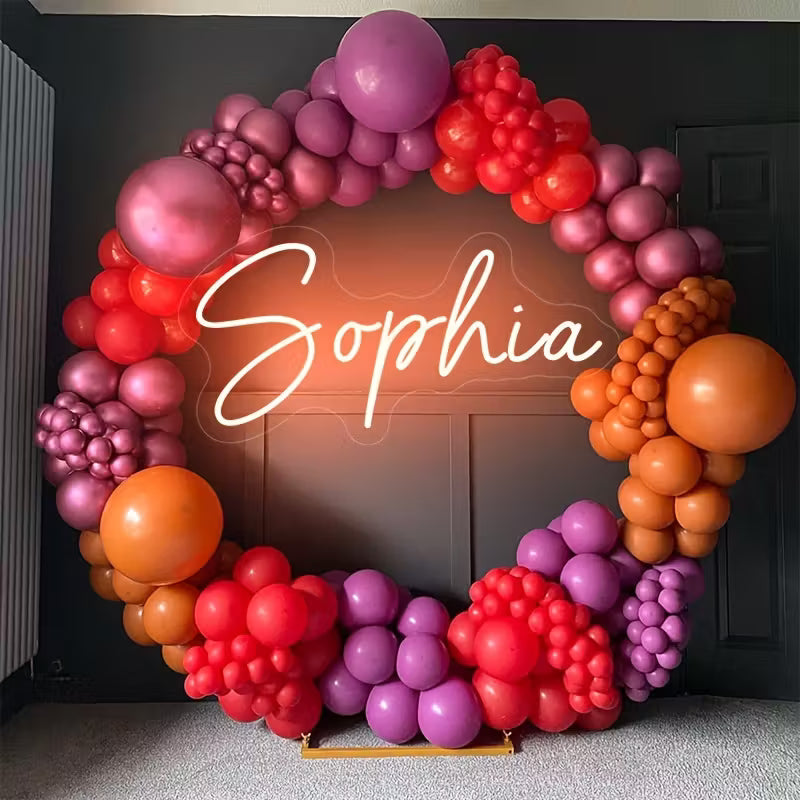 Custom neon sign, personalized adjustable light, USB neon sign for wall decoration,