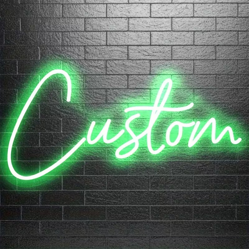 Custom neon sign, personalized adjustable light, USB neon sign for wall decoration,