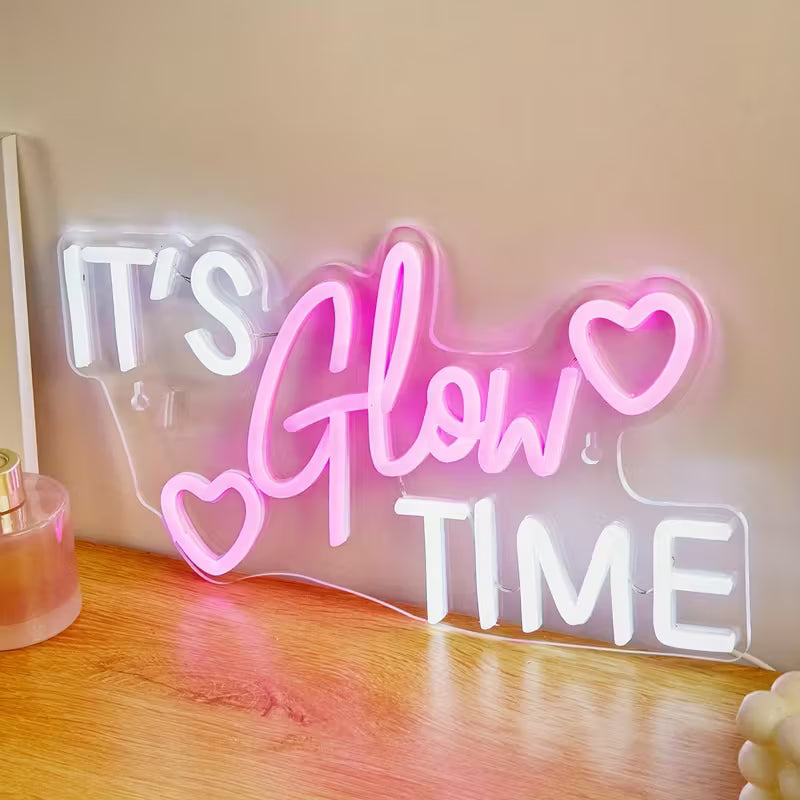 USB-Powered LED Neon Sign - Birthday, Wedding, Party Decorations - Bright LED Lighting for Home,